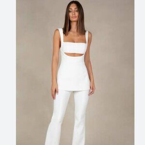 Costanza Jumpsuit MISHA white